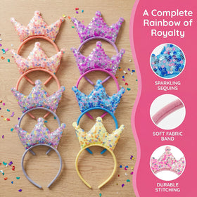 Acshio side profile of headband showing crown shape and comfort