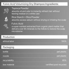 Act+Acre before and after roots lifted and hair refreshed demonstrating visible volume benefit