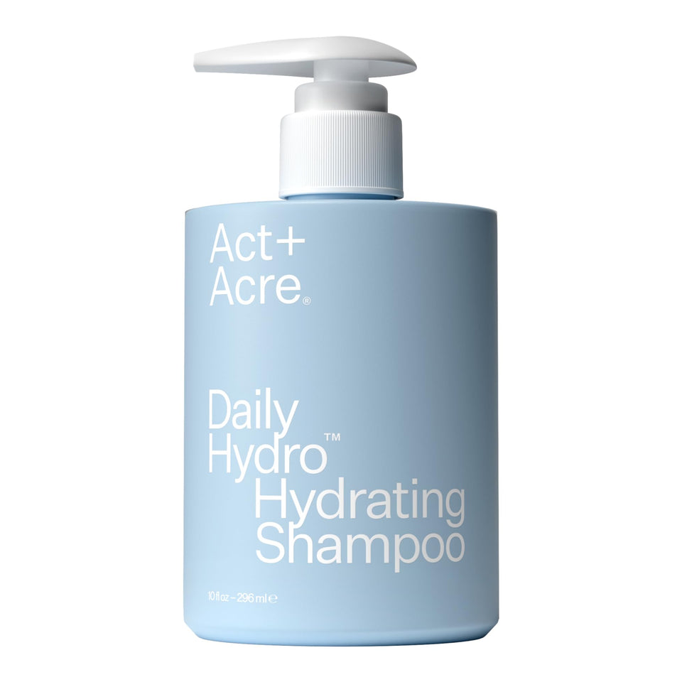 ACT+ ACRE front bottle showing label and hydrating lightweight benefit