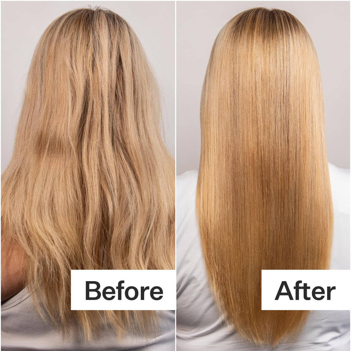 ACT+ ACRE applied to wet hair illustrating even coverage and quick 5–10 minute treatment benefit