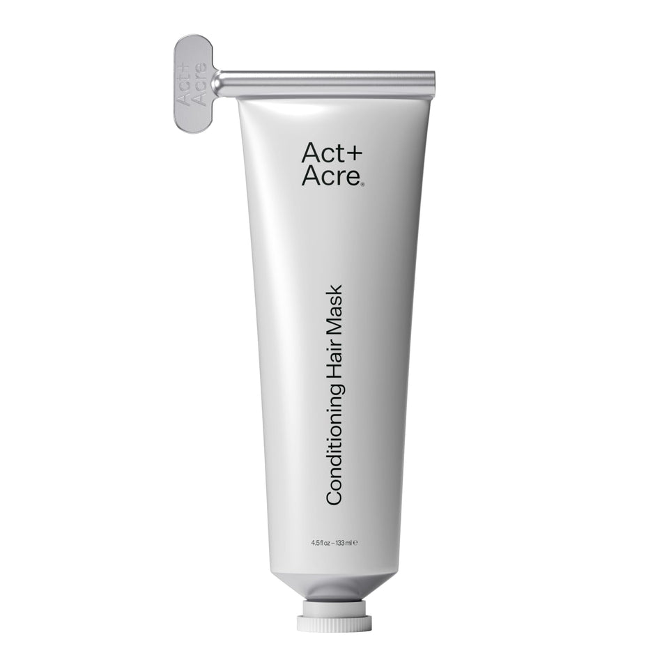 ACT+ ACRE front packaging showing the 4 fl oz restorative mask benefit: clear labeling and clean formulation