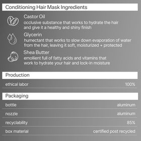 ACT+ ACRE label close-up showing ingredient list and silicone-free benefit for lightweight finish