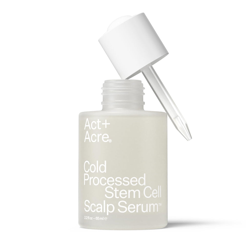 ACT+ ACRE front bottle view showing product and branding benefits