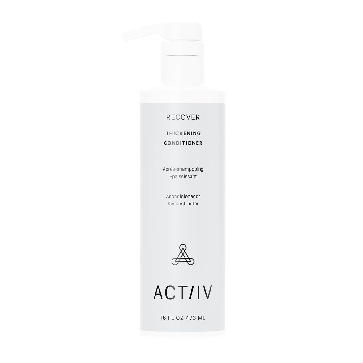 ACTIIV front bottle view showing 16 oz packaging and branding benefits