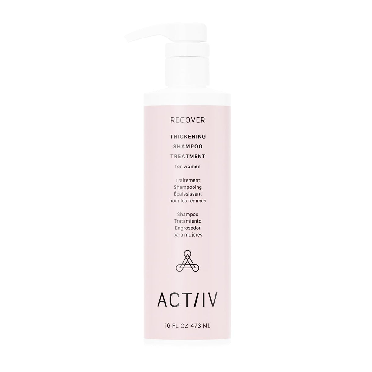 ACTIIV front packaging showing 16 oz bottle and sleek design for shelf appeal