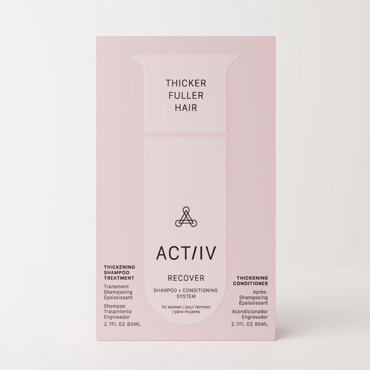 ACTIIV shampoo treatment texture close-up demonstrating gentle formula
