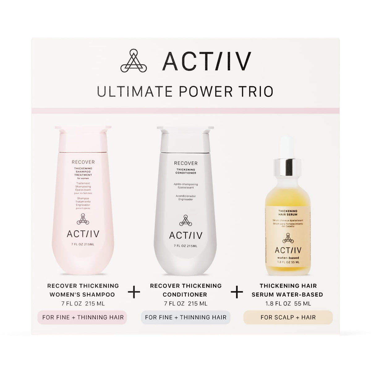 ACTIIV shampoo texture close-up demonstrating gentle cleansing action