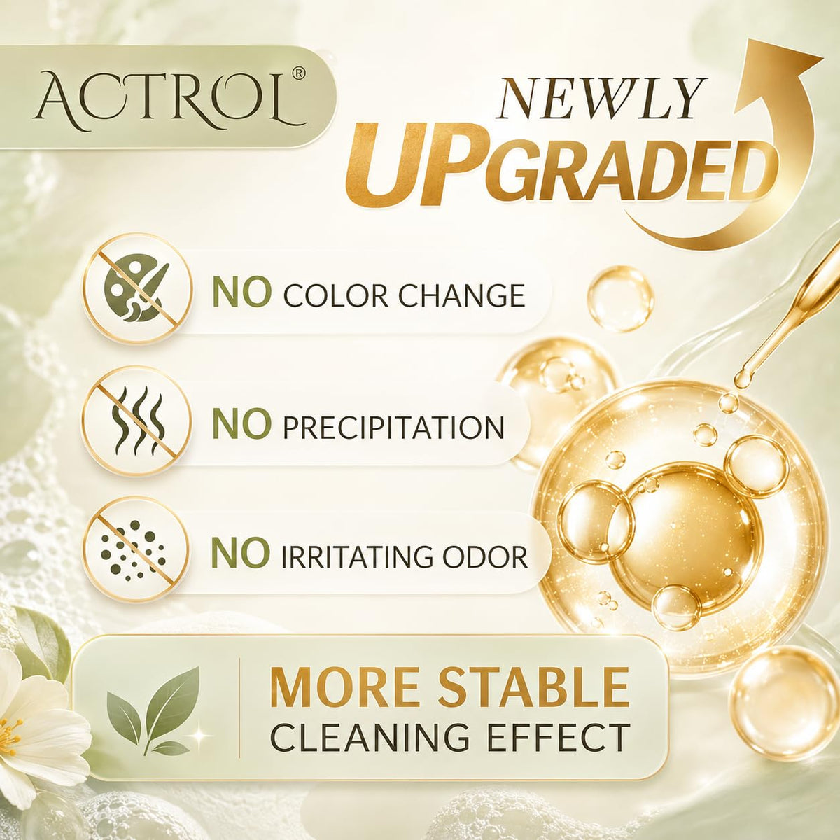 ACTROL lash wash in use by technician gently cleaning extensions for bond care