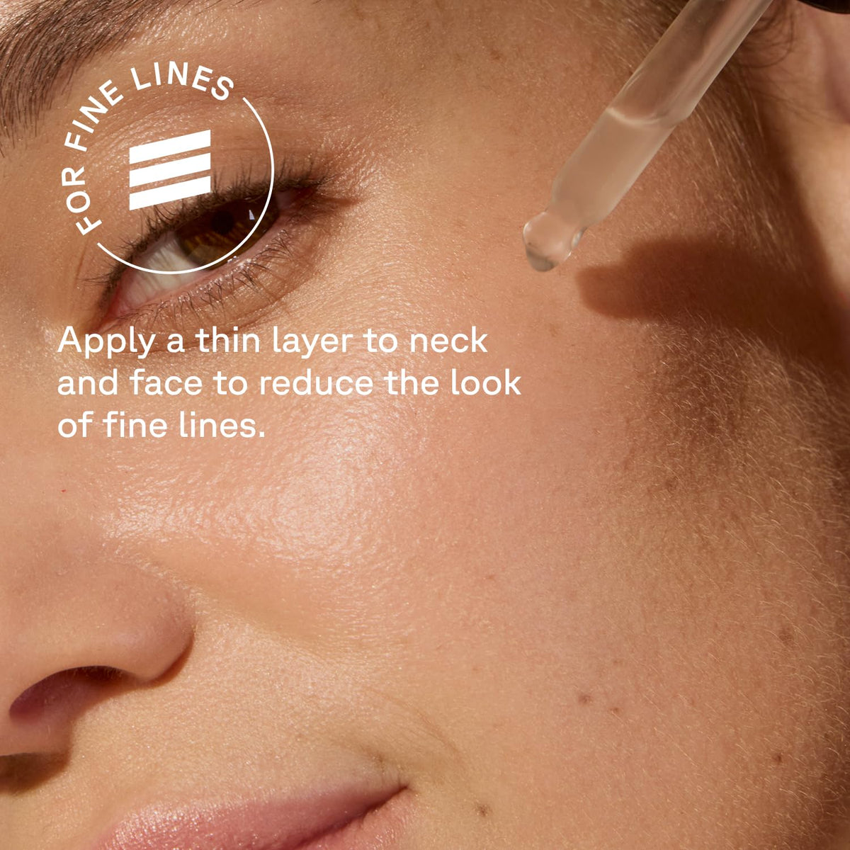 Acure ingredients label photo showing niacinamide and peptide benefits