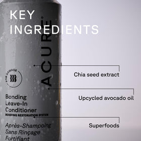 Acure fine mist texture displayed to show non-greasy finish and smoothness benefit