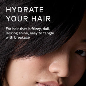 Acure conditioner cream closeup showing rich texture for detangling and softness