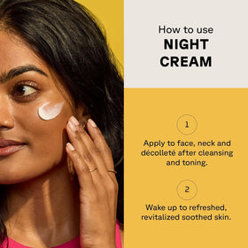 Acure cream on hand demonstrating amount and real-world product scale