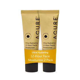 Acure front packaging showing jar and label, highlights clean hydration