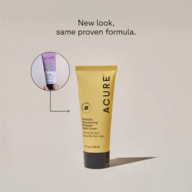 Acure cream whipped texture close-up highlighting lightweight feel and easy absorption