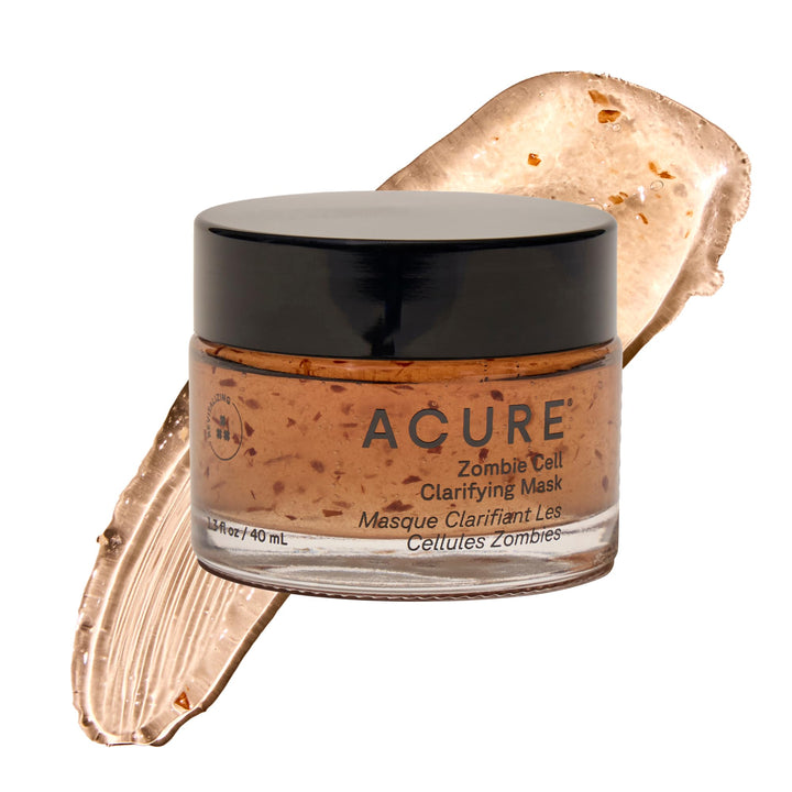 Acure mask front packaging showing product name and benefits