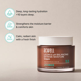ACWELL licorice extract close-up highlighting calming ingredient benefit