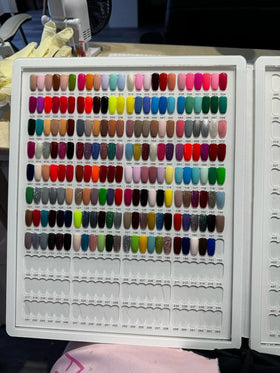 Acycoin2A on salon counter displaying organized samples to impress clients benefit
