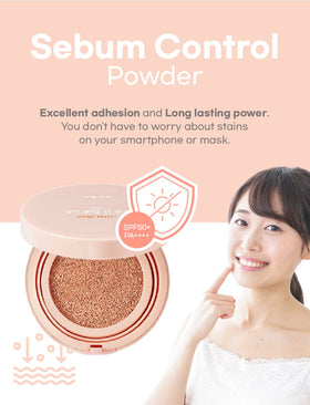 ADDERENITY compact in hand to show size and travel-friendly benefit