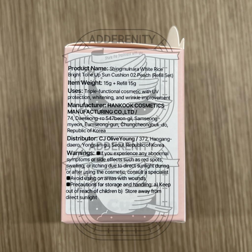 ADDERENITY open compact with 15g refill visible and convenient replacement
