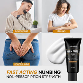Adellina cream texture swipe illustrating smooth, fast-absorbing consistency