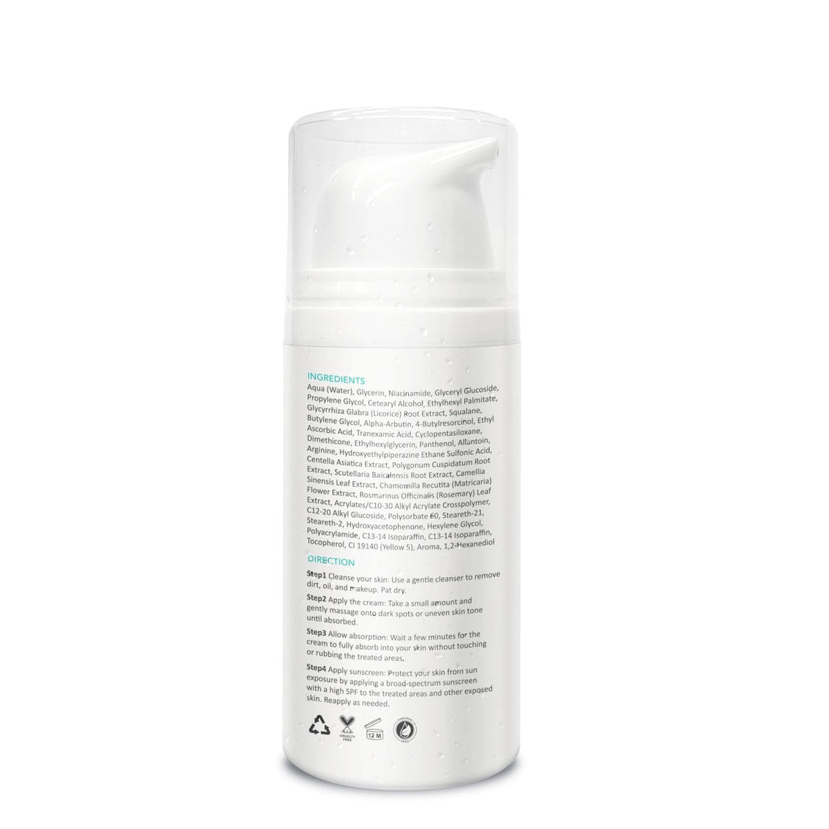 Adellina bottle on bathroom shelf in lifestyle scene promoting everyday use