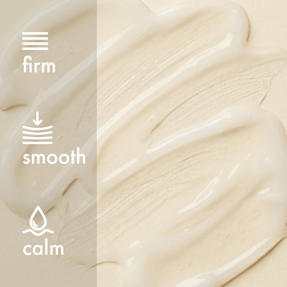Admire My Skin serum being applied to hand, smooth finishing benefit