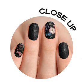 Adora Couture finished manicured nails lifestyle image showing glossy result