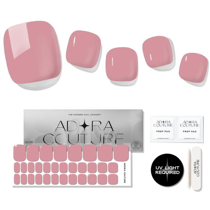 Adora Couture front packaging showing Pink Mauve P strips and quantity for easy selection