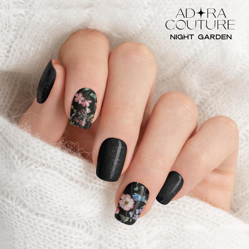 Adora Couture nail file and wooden stick shown for precise shaping benefit