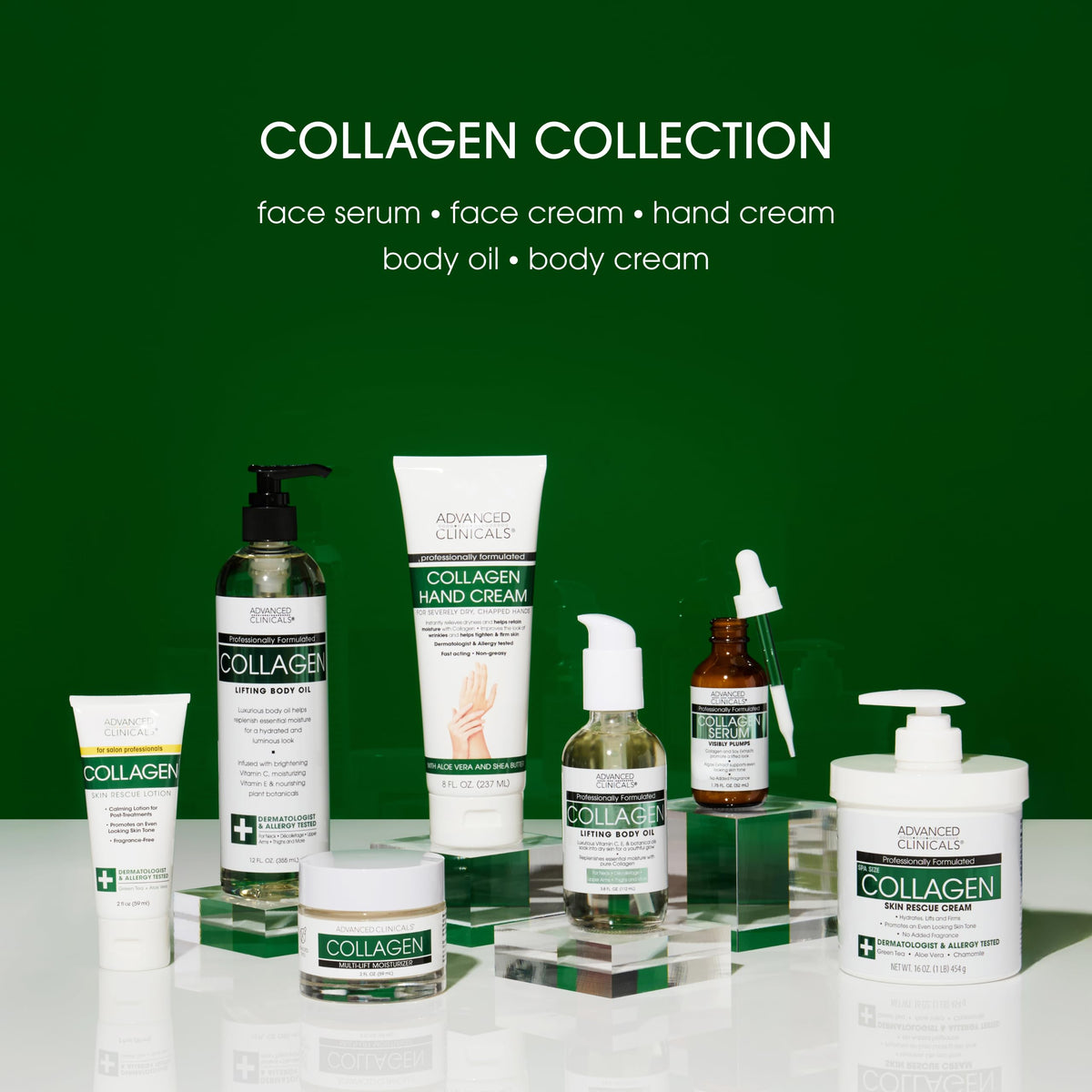 Advanced Clinicals applying serum on hand to show lightweight spread