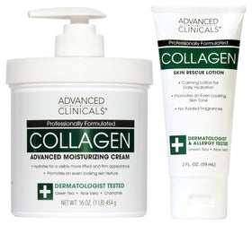 Advanced Clinicals jar front view showing product identity and size benefit