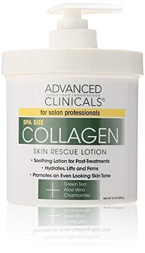 Advanced Clinicals cream texture close-up highlighting smooth absorbent finish