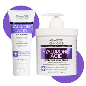 Advanced Clinicals front packaging showing jar and benefits