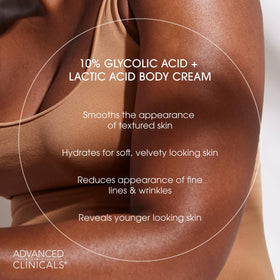 Advanced Clinicals label close-up highlighting key actives and clean formula