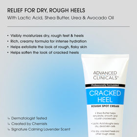 Advanced Clinicals open jar showing creamy texture for deep hydration