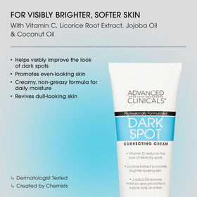 Advanced Clinicals cream texture close-up highlighting smooth hydration