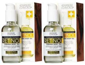 Advanced Clinicals front packaging showing product and benefit of firmer skin