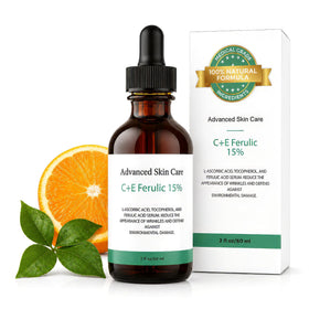 Advanced Skin Care front bottle showing product and branding for clarity