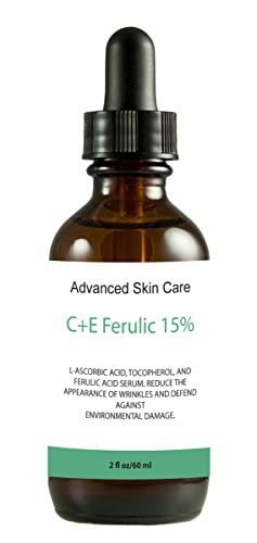 Advanced Skin Care texture close-up of clear pale-yellow serum highlighting fast absorption