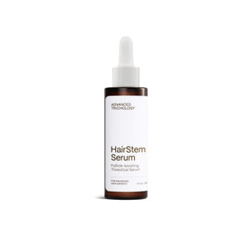 Advanced Trichology HairStem front packaging showing clinical design and benefit
