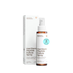 Advanced Trichology front bottle showing clean packaging and instant volume benefit
