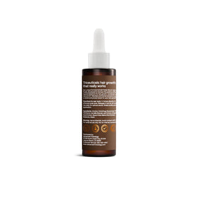 Advanced Trichology NutraM on bathroom shelf demonstrating daily-use convenience