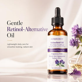 Adweekey facial oil dropper releasing lightweight serum texture for smooth application benefit