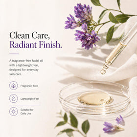 Adweekey facial oil in bathroom morning routine setting for daily hydration benefit