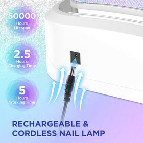 Aedavey charging port and LCD battery indicator signaling convenient rechargeability