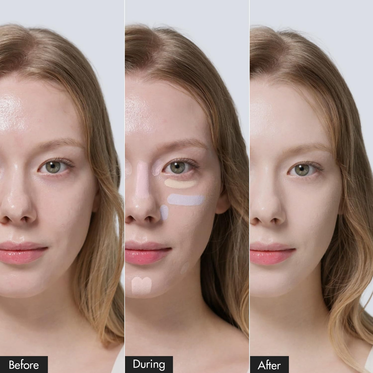 AEKYUNGLUNA close-up cream texture demonstrating blendable formula and smooth finish