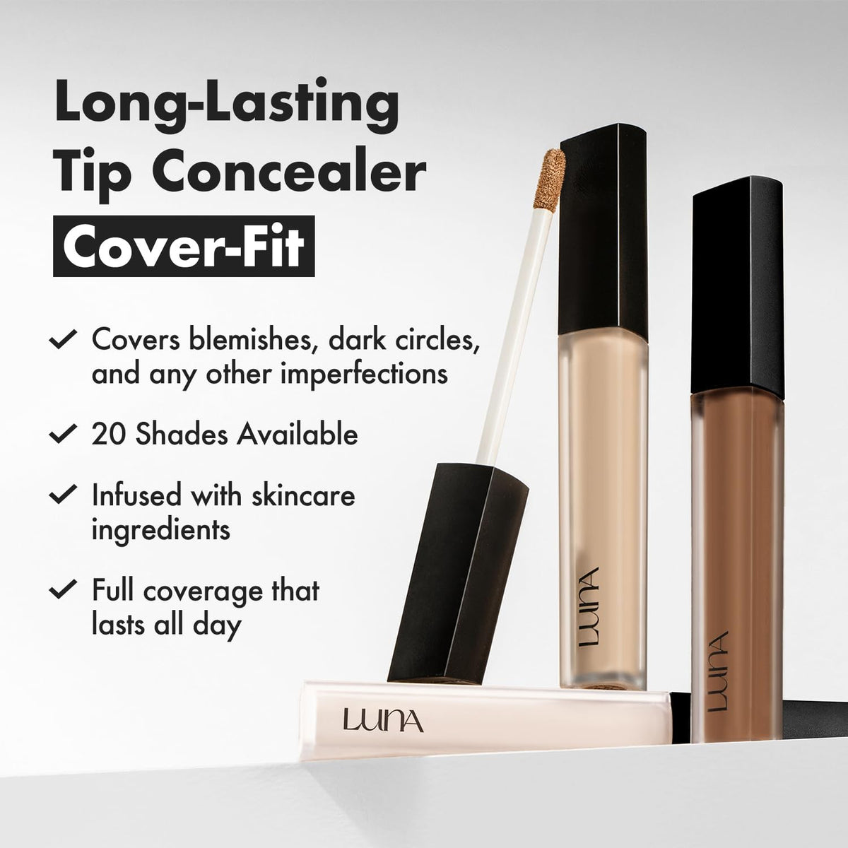AEKYUNGLUNA LUNA texture drop on skin demonstrating creamy moisturizing coverage