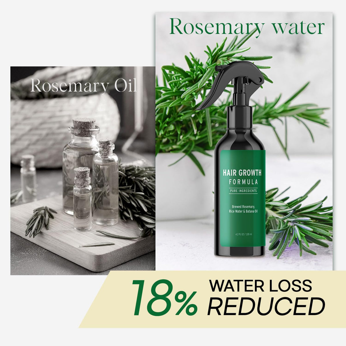 Aemerry model applying scalp spray for easy daily use