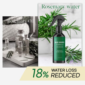 Aemerry model applying scalp spray for easy daily use