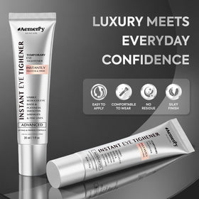 Aemerry cream texture close-up highlighting lightweight, fast-absorbing finish